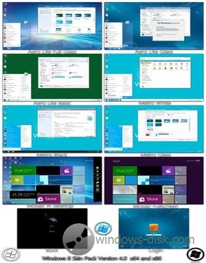 Windows 8 Skin Pack V4.0